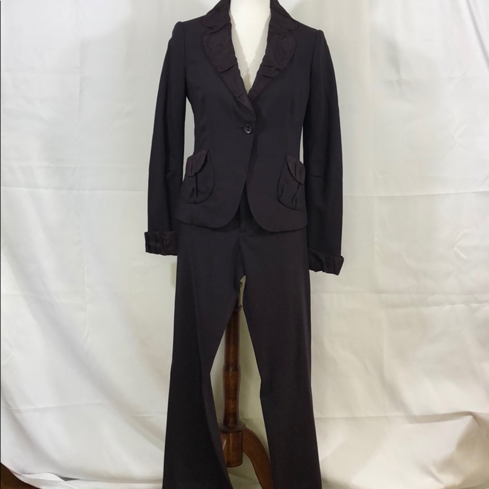 Dark Plum Marc Jacobs Suit